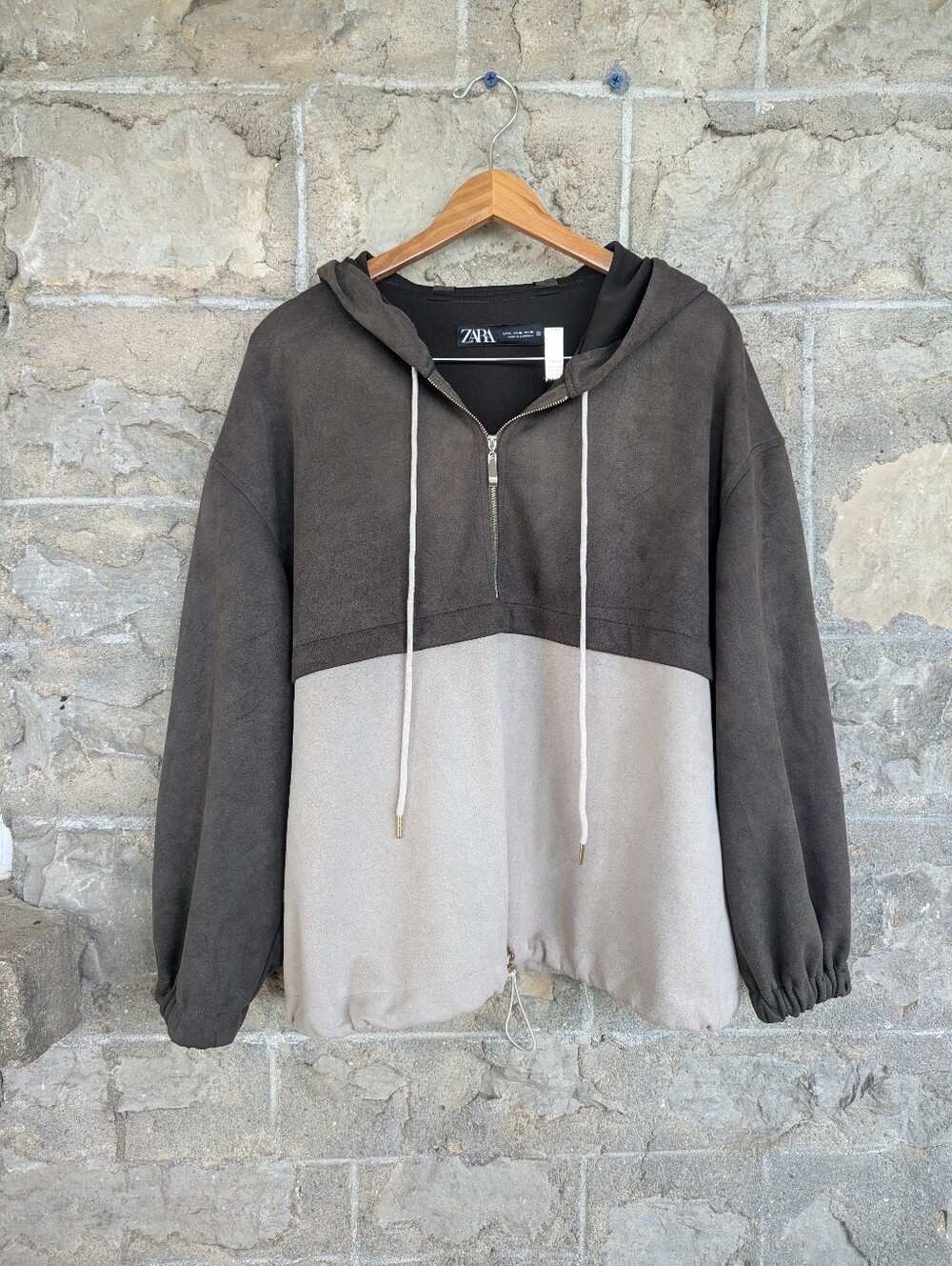 Zara Two-tone Sweater